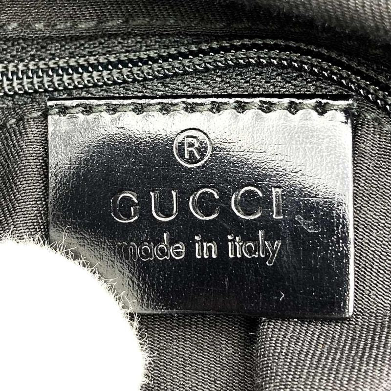 Gucci 203528 Tote Shoulder Bag GG Canvas Beige And Black Women Men Fashion