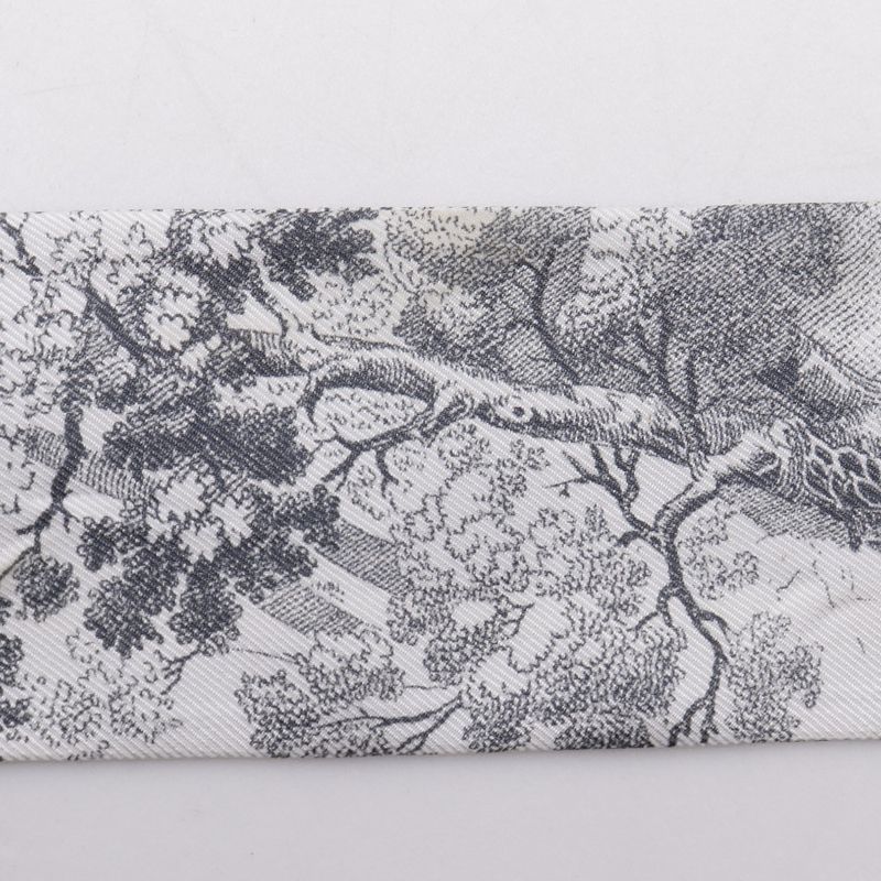 [dior] Christian Dior Mitzah Toile De Jouy Sauvage Ribbon Scarf 15jou106i602