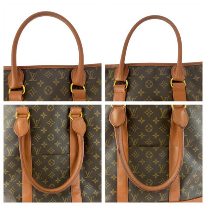 Louis Vuitton Monogram Sac Weekend GM Brown M42420 Tote Bag Shoulder Bag Women