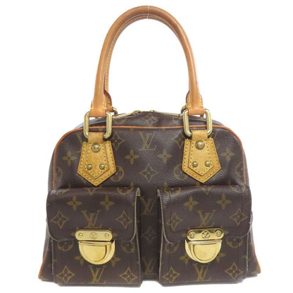 Louis Vuitton M40026 Manhattan PM Tote Bag Monogram Canvas Women