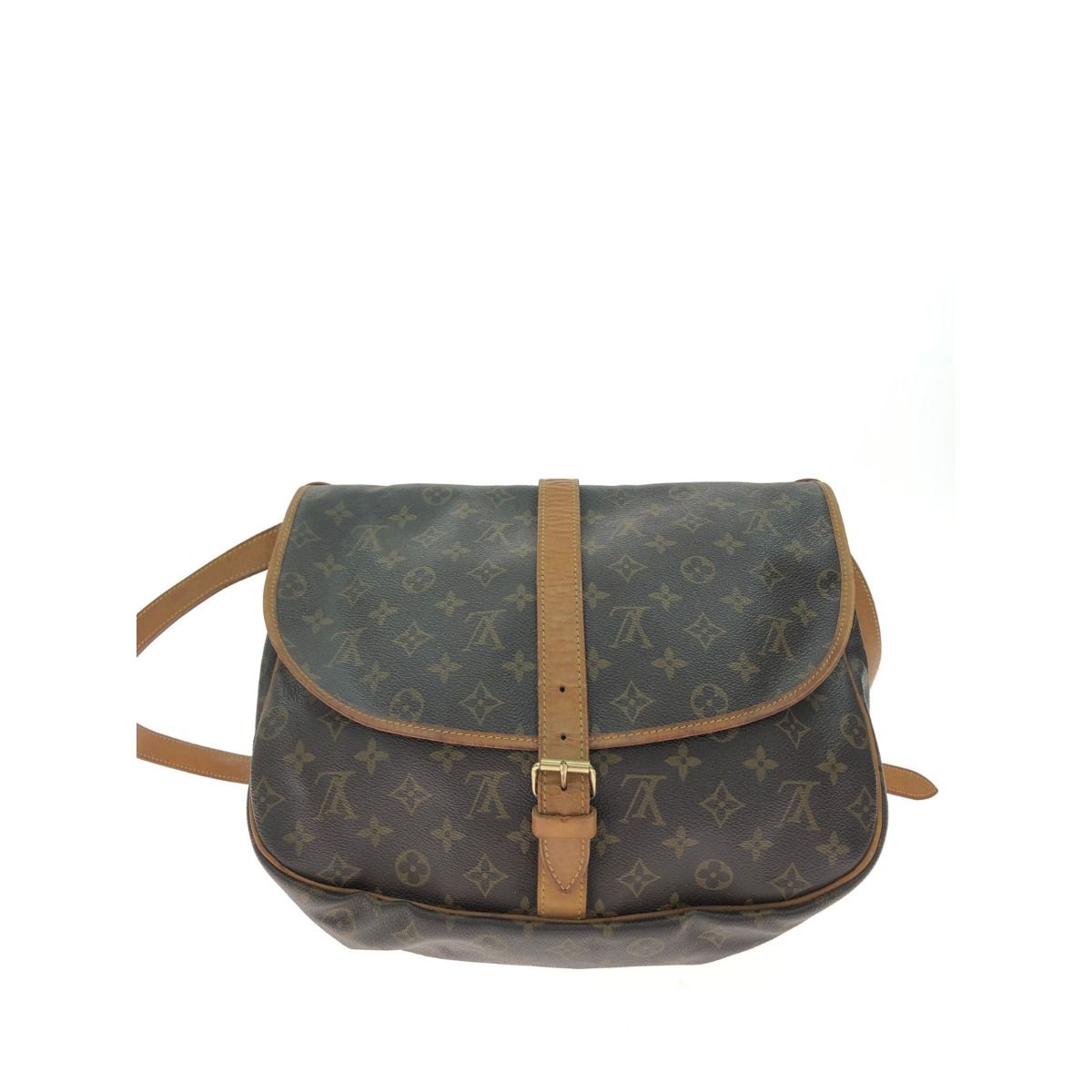Louis Vuitton Shoulder Bag Monogram Saumur 35