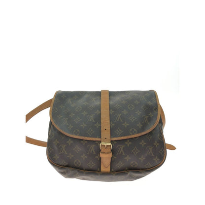Louis Vuitton Shoulder Bag Monogram Saumur 35