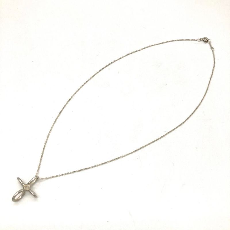 Tiffany & Co Tiffany & Co Infinity Cross Necklace Sv925 Silver Elsa Peretti