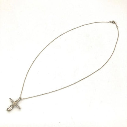 Tiffany & Co Tiffany & Co Infinity Cross Necklace Sv925 Silver Elsa Peretti