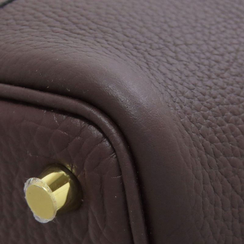 Hermes Picotin Lock PM Gold Hardware Handbag Taurillon Women