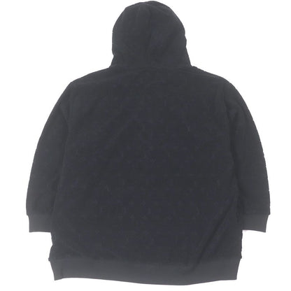 Louis Vuitton 2023 Hpy41w Monogram Pile Zip Hoodie Black 5l/rare Size With Box