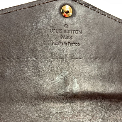 Louis Vuitton Monogram Vernis Portefeuille Sara Bifold Long Wallet M90152