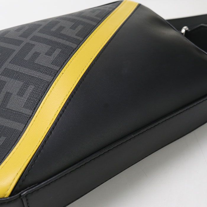 Fendi Camera Case Diagonal 7m0286 ALKA F0r2a Crossbody Shoulder Bag PVC Leather