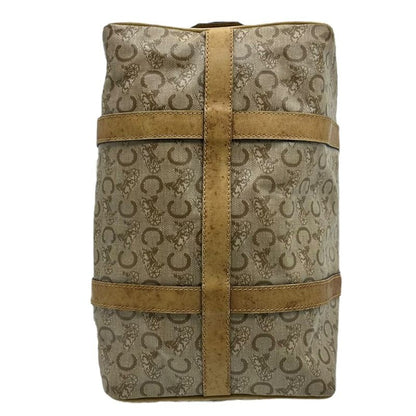 Celine C Macadam Handbag C Macadam Handbag Beige Vintage Old Mini Boston