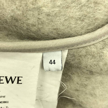 Loewe - 2024aw - Llama Wool Double Breasted Coat - 44 - Gray - Mens