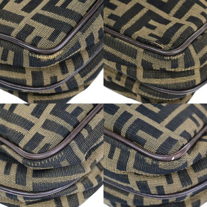Fendi Shoulder Bag Zucca Pattern Brown 63ka298
