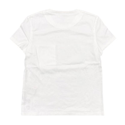 Hermes Short Sleeve T-Shirt H Logo Embroidered Pocket 3e4620dl Size 36 Cotton