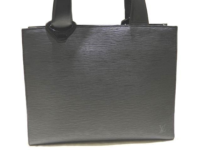 Louis Vuitton Gemo Tote Bag M52452 Epi Noir Black Semi Shoulder Bag Shoulder