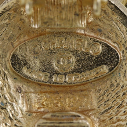 Chanel 31 RUE Cambon Vintage Gold Plated Ladies 10.2g Earrings