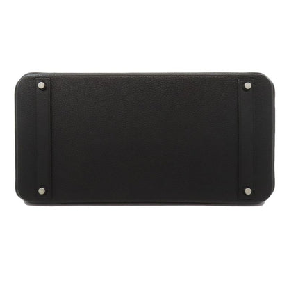 Hermes Birkin 40 Silver Hardware Handbag Taurillon Women