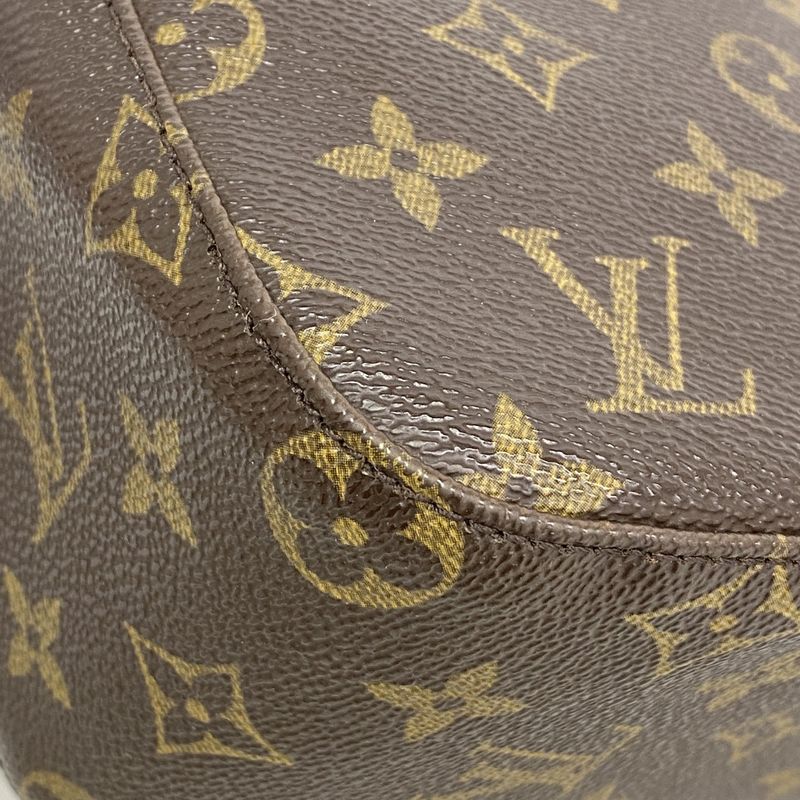 Louis Vuitton Shoulder Bag Monogram Looping MM M51146 Brown Ladies