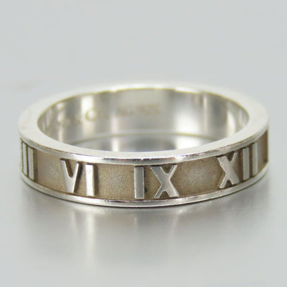 Tiffany & Co Ring / Ring Atlas 925 Silver Approx 3.2g Silver Narrow Accessories