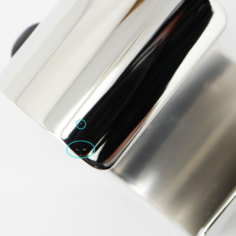 Hermes Corriedo Chien Medle Gaine Size T2 Black Silver Bracelet Bangle