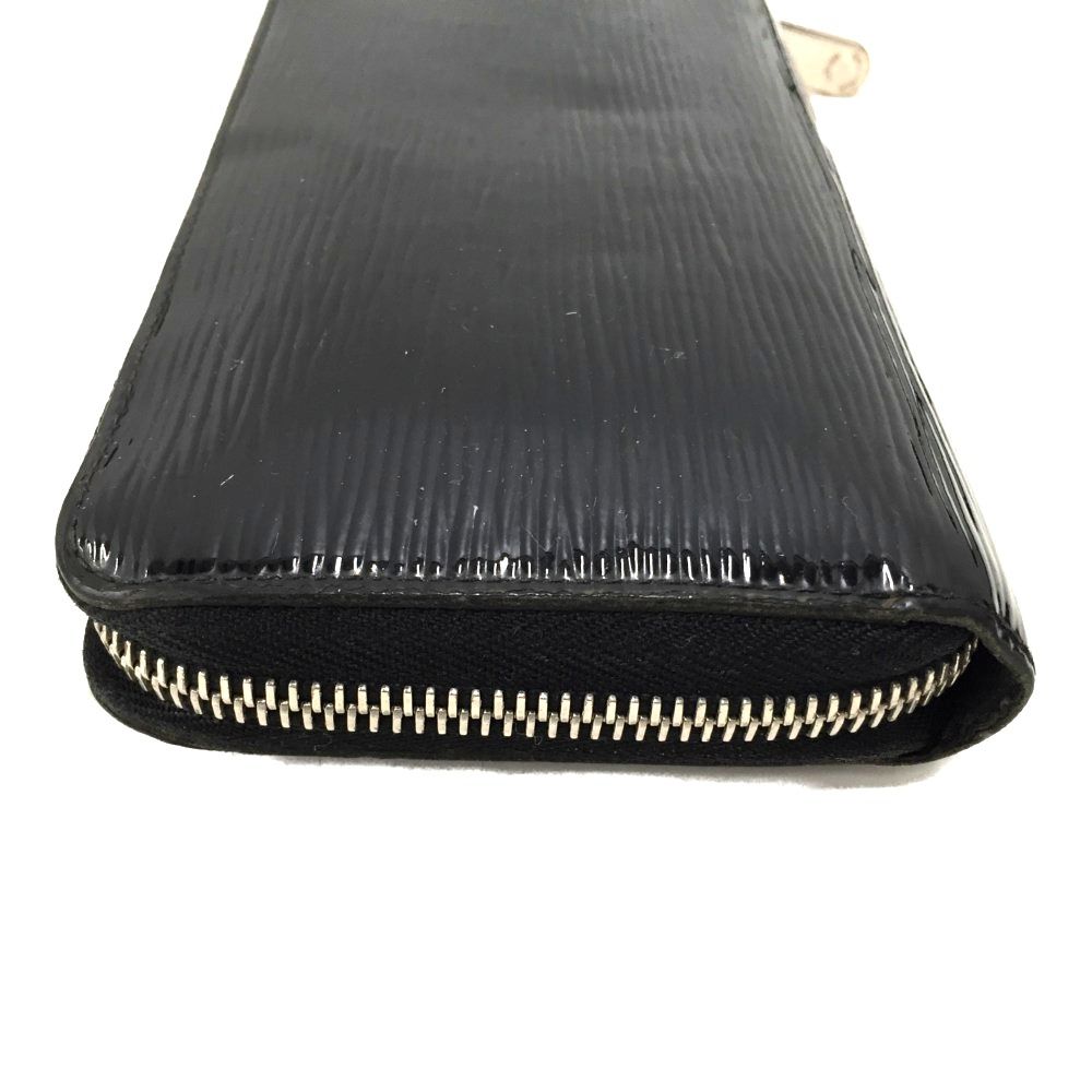 Louis Vuitton Epi Electric Round Zipper Long Wallet Scratch