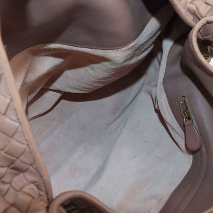 Bottega Veneta Intrecciato One Shoulder Bag Leather Brown Intrecciato Shoulder