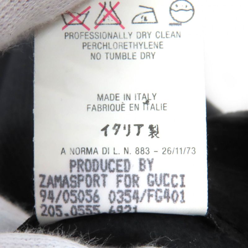 Gucci Cotton Tom Ford Period Logo Button Side Zip Denim Skirt Blackish 40 Made