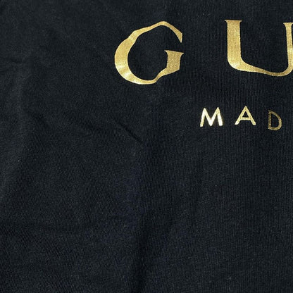 Gucci Short Sleeve T-shirt Size S Women - 271582 X3660 Black And Gold Crew Neck