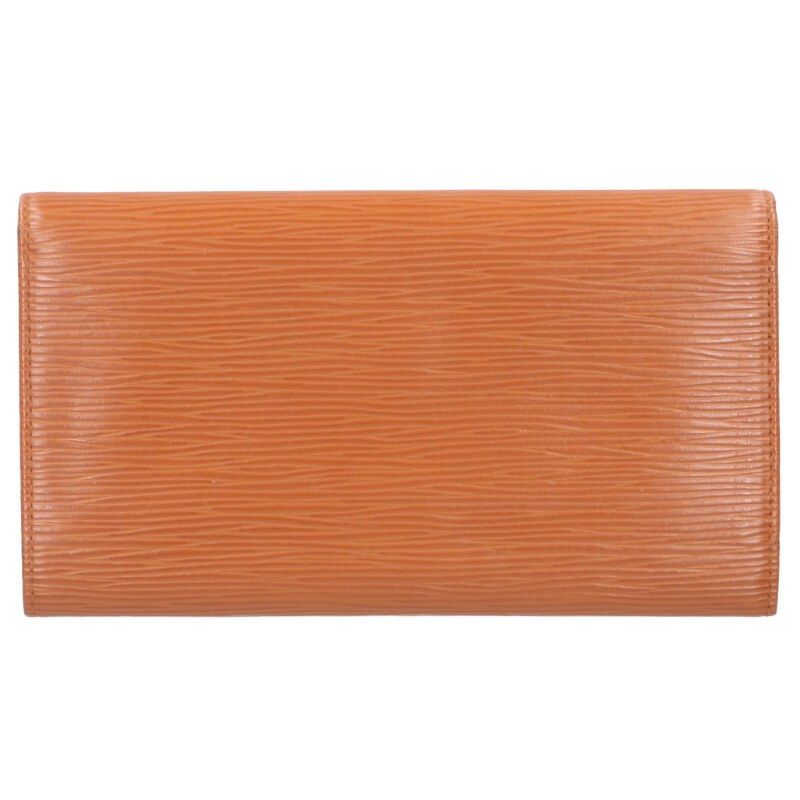 Louis Vuitton M63383 Porte Trésor International Epi Leather Trifold Wallet Men's