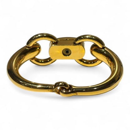 Gucci OLD Vintage Tom Ford Period Horsebit Bangle Women's Gold FREE