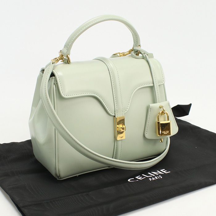 Celine Mini 19798 3BEY 29JA Handbag Calf Womens