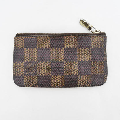Louis Vuitton Pochette -cles Coin Case Key-ring Damier Brown N62658