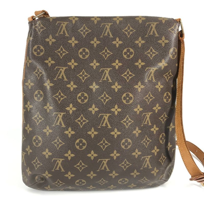 Louis Vuitton Shoulder Bag Musette M51256 Monogram Canvas Brown