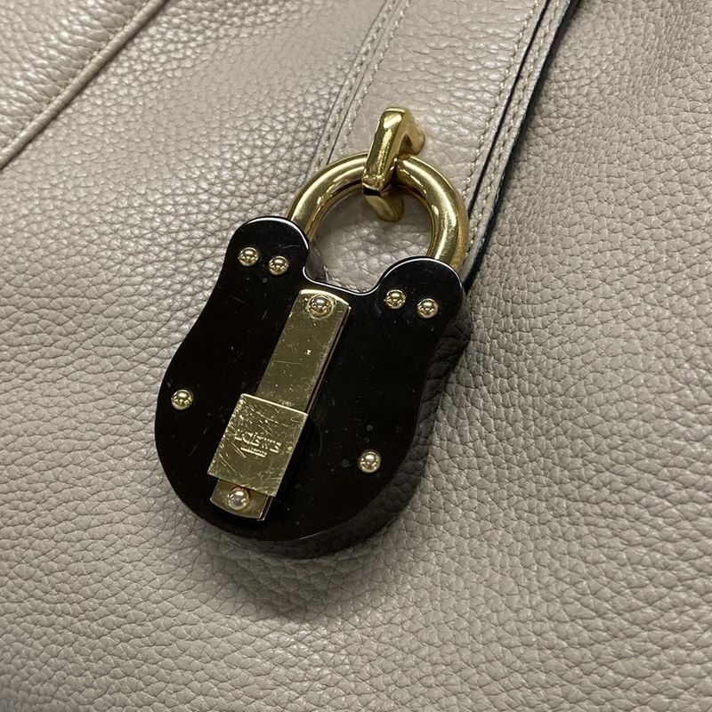 Loewe Carrier Tote Bag Graige Leather