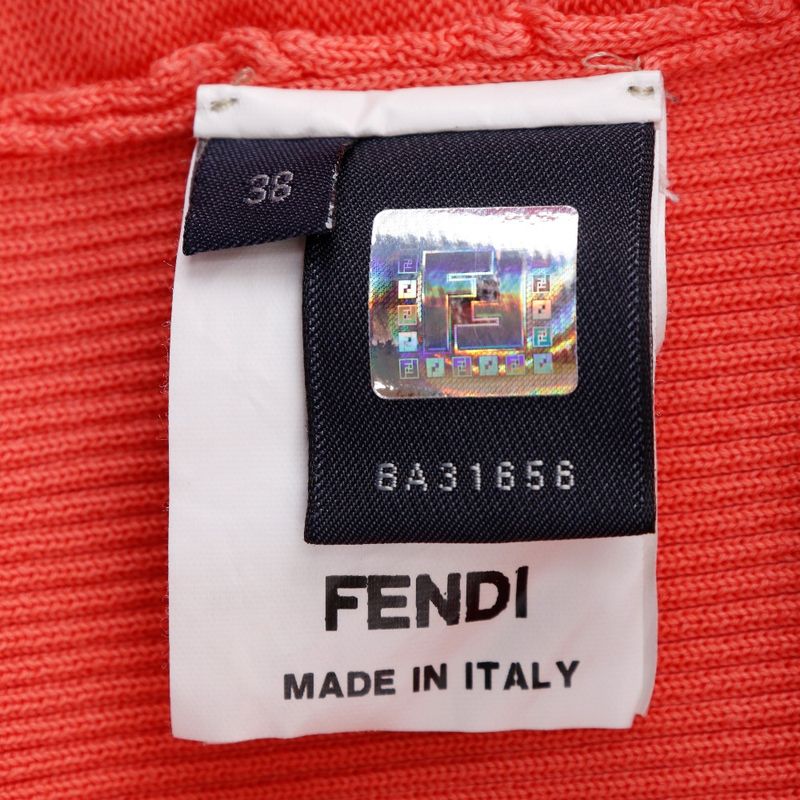 Fendi Cotton Orange Women's Sweater