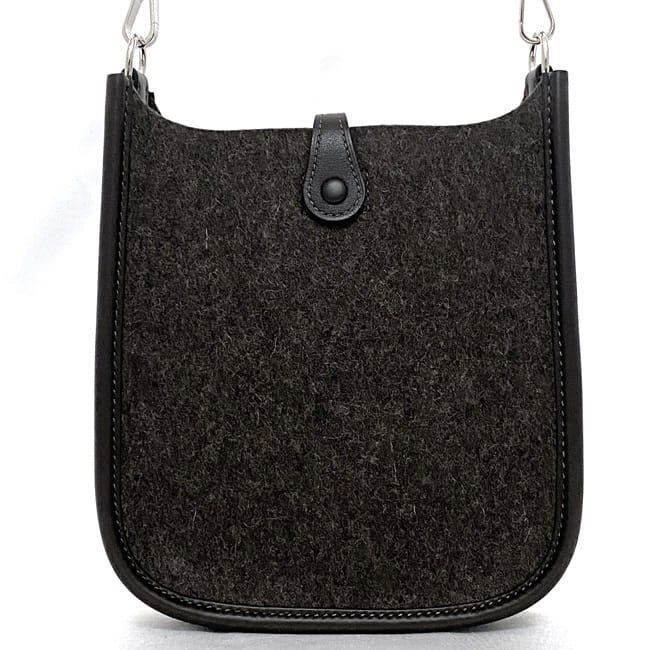 Hermes Shoulder Bag Evelyn TPM F21149 Gray