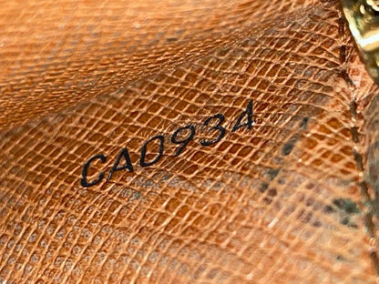 Louis Vuitton Monogram Pochette Portmonnais Cles Di Long Wallet M61725 Brown