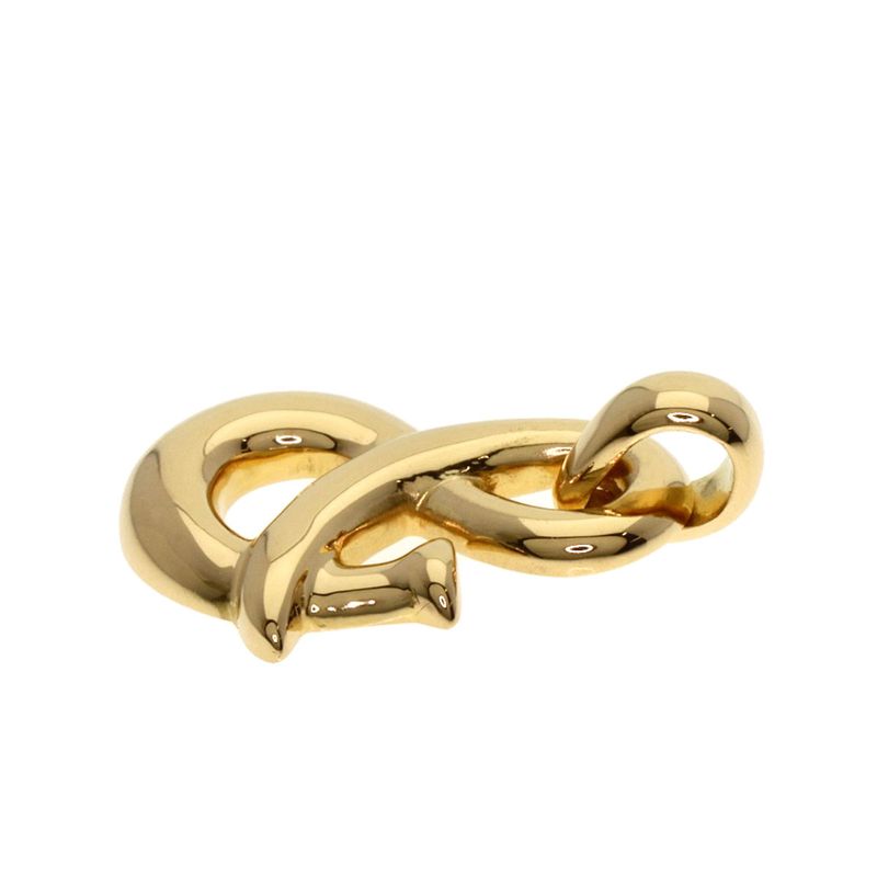 Van Cleef & Arpels Van Cleef & Arpels & Charm Pendant Top 18K Yellow Gold Ladies