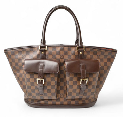 Louis Vuitton Tote Bag Shoulder Bag A4 Louis Vuitton Bag Damier Manosque GM