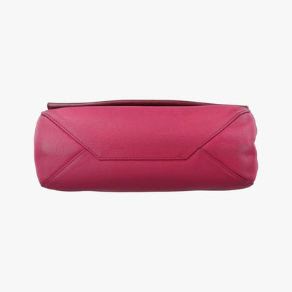 Louis Vuitton Lock Me II Pink And Wine Redleather Du4165