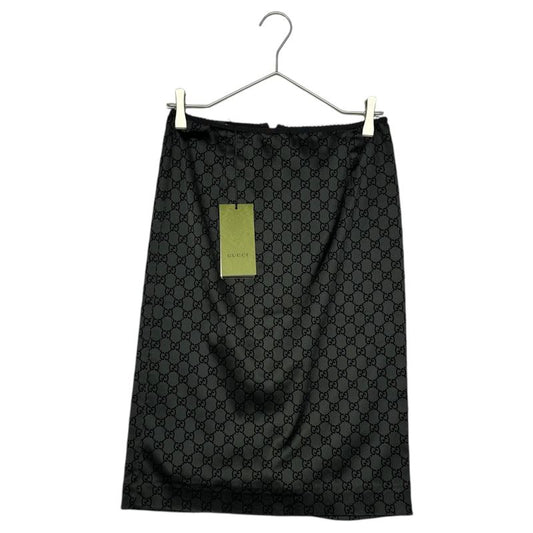 Gucci 24ss GG Printed Duchess Silk Skirt GG Printed Duchess Silk Skirt 764899
