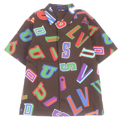 Louis Vuitton 21AW Cotton NBA Collaboration Basketball Letter Short Sleeve