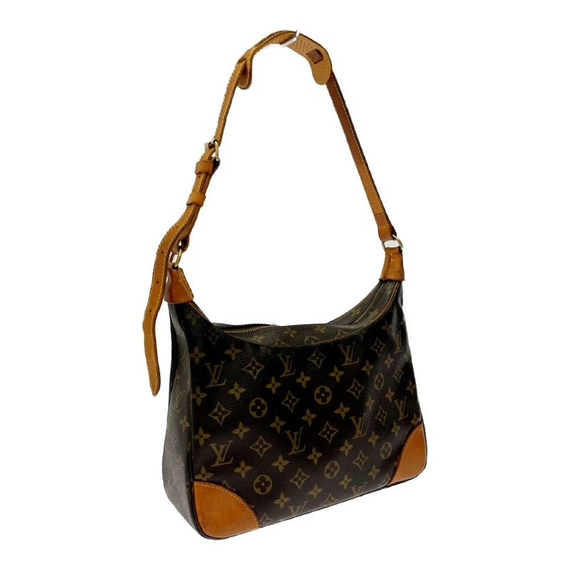 Louis Vuitton M51265 Monogram PVC Boulogne 30 Shoulder Bag Brown 320547