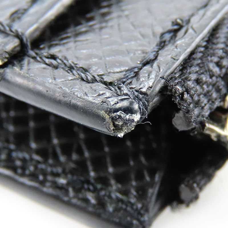 Louis Vuitton Coin Case Coin Card Holder M30271 Taiga Monogram Eclipse Ardoise