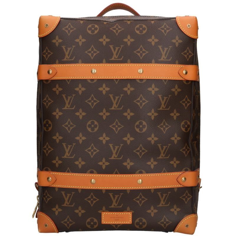 Louis Vuitton M44752 Soft Trunk Backpack Monogram Leather Backpack Men PM