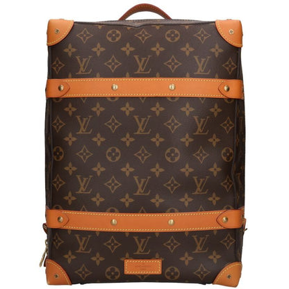Louis Vuitton M44752 Soft Trunk Backpack Monogram Leather Backpack Men PM