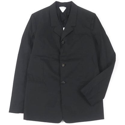 Bottega Veneta 20AW 636451 3B Single Tailored Jacket Coat Black