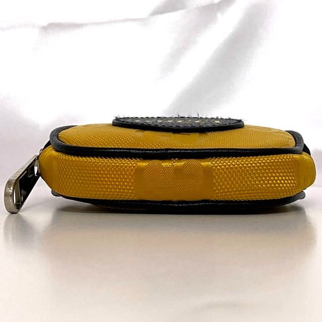 Gucci Mini Pouch Yellow Black Off the Grid 645060