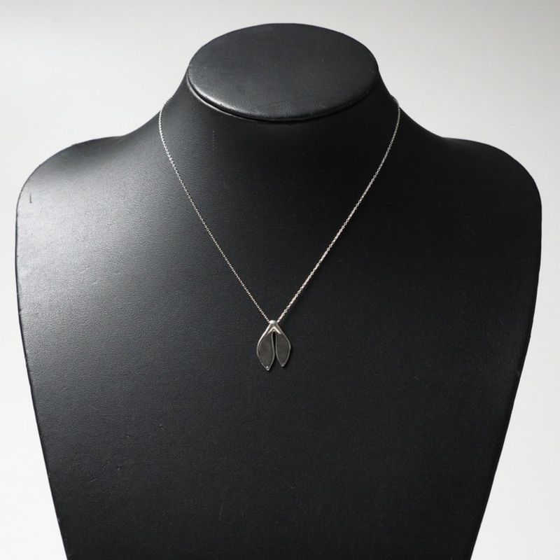 Tiffany & Co Tiffany & Co Vintage Necklace Whaletail Leaf Star Ring Silver