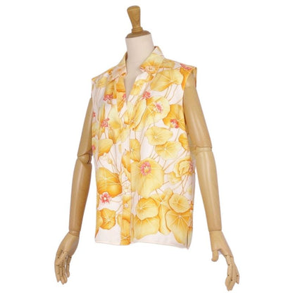 Hermes Shirt Margiela Period Blouse Sleeveless All Over