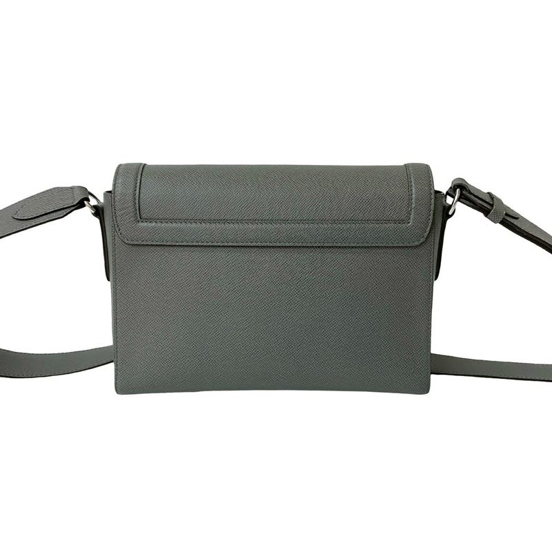 Louis Vuitton New Flap Messenger Taiga Leather Shoulder Bag