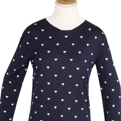 Hermes Knit Sweater High Neck All-over Cashmere Cot